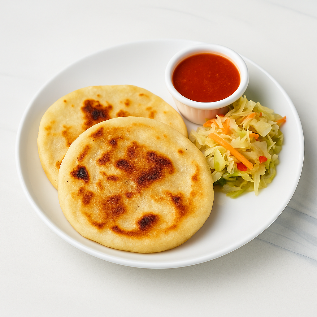 Authentic Pupusas - Salvadorian specialty at El Padrino Restaurant Calgary