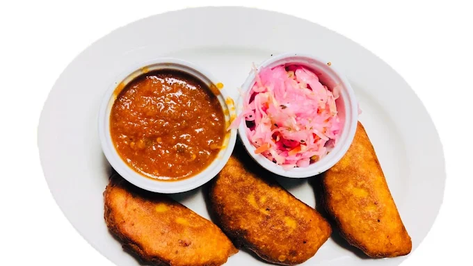 Crispy taquitos at El Padrino Restaurant Calgary